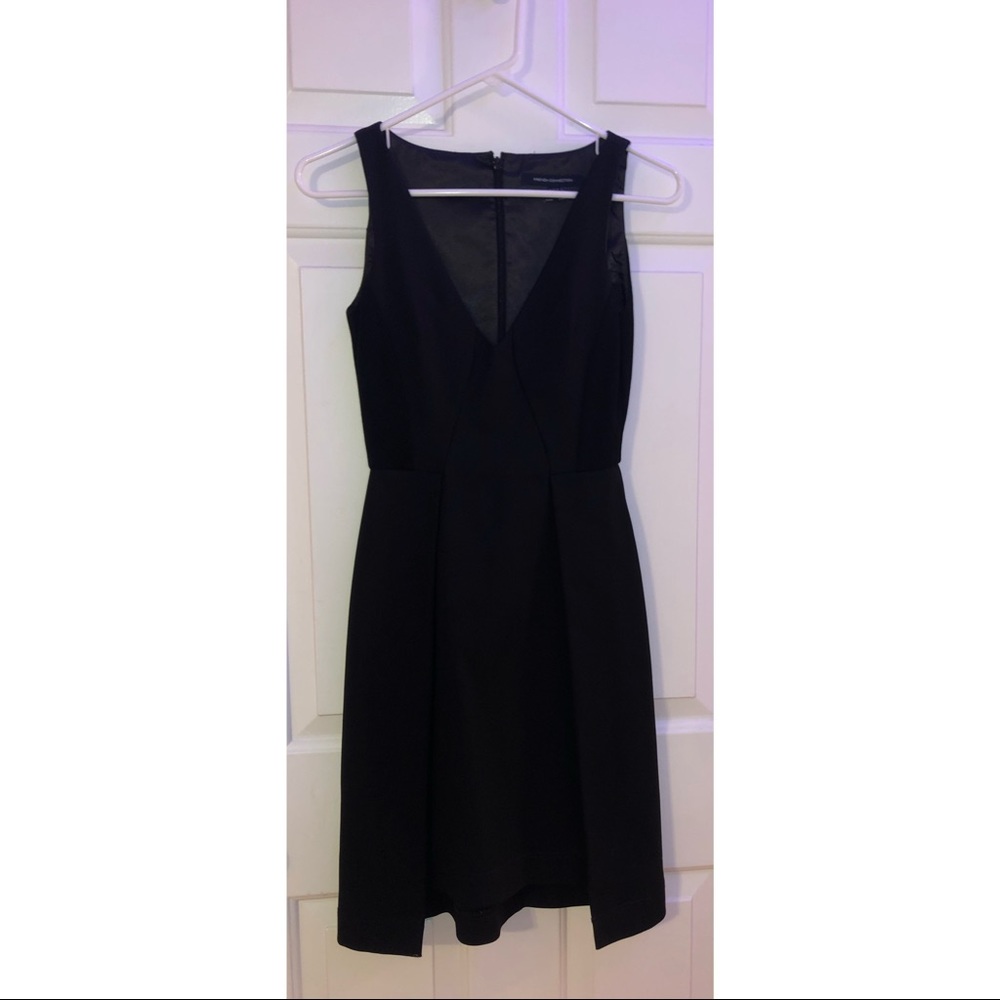 stunning black french connection dress